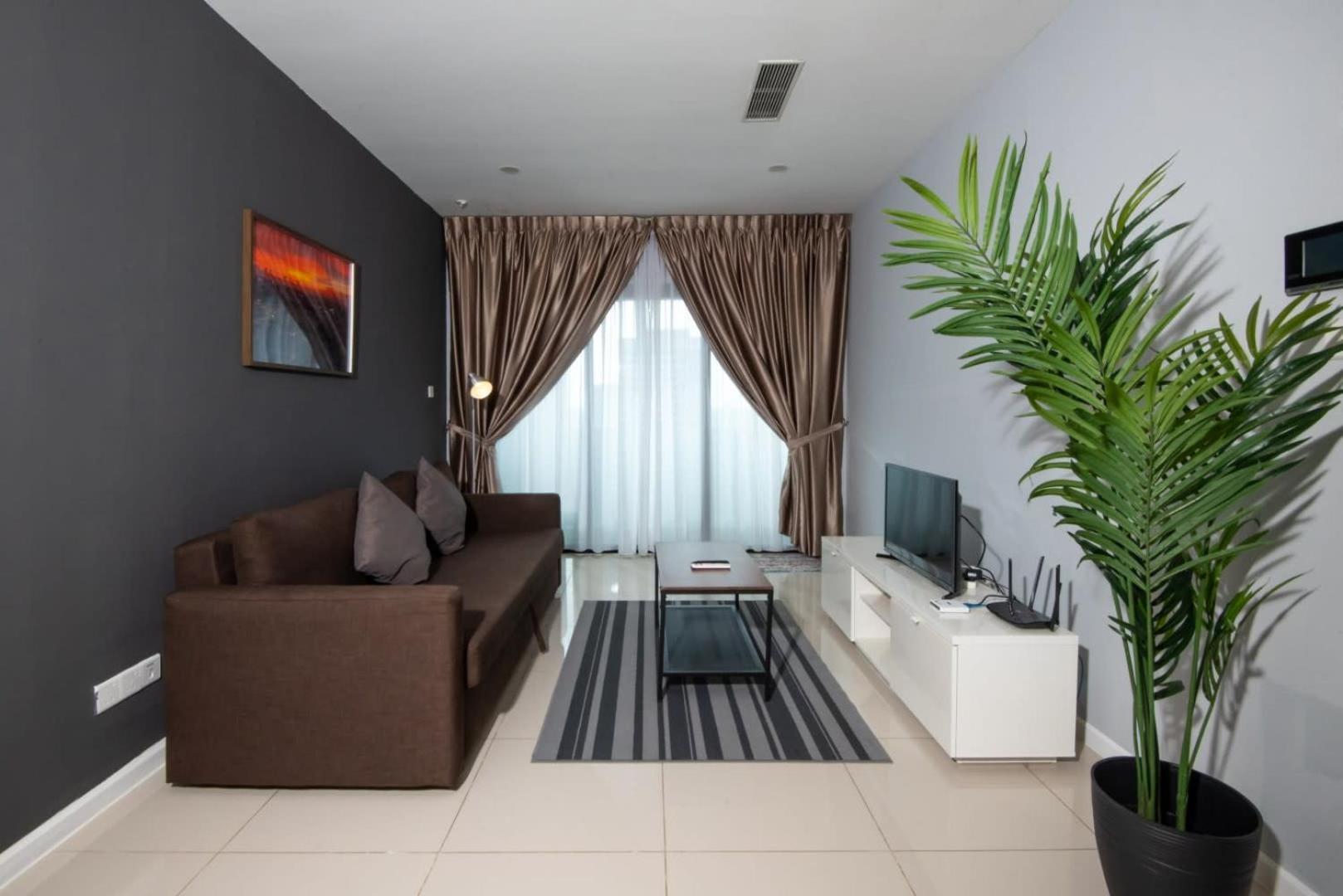 Apartment High Floor Suasana 5 In Jb With Wifi *
